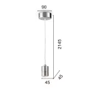 Ideal Lux 260044 Set up függeszték
