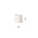 Ideal Lux 260358 Set up lámpaernyő