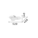 Ideal Lux 263519 Cloud mennyezeti lámpa
