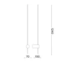 Ideal Lux 265575 Essence falikar