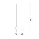 Ideal Lux 265643 Essence falikar