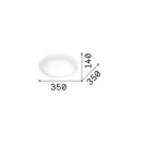 Ideal lux 265803 Atrium mennyezeti lámpa
