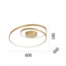 Ideal Lux 269429 Oz mennyezeti lámpa