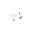 Ideal lux 270043 Set Up acry lap