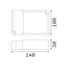 Ideal lux 270388 Fly dimmelhető vezérlés