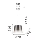 Ideal Lux 271309 Fade függeszték