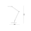 Ideal Lux 272078 Futura íróasztali lámpa