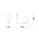 Ideal Lux 273655 Birds falikar