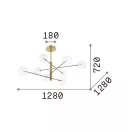 Ideal lux 275215 Equinoxe függeszték