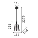 Ideal Lux 275543 Coco függeszték