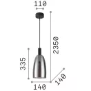 Ideal Lux 275567 Coco függeszték