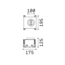 Ideal Lux 277004 Taurus kültéri beépíthető lámpa