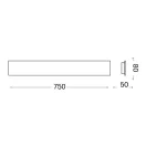 Ideal Lux 277257 Zig fali lámpa