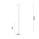 Ideal Lux 279770 Diesis függeszték