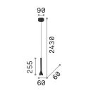 Ideal Lux 279770 Diesis függeszték