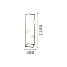 Ideal lux 284309 Angolo álló lámpa