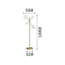 Ideal lux 290959 Equinoxe álló lámpa