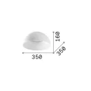 Ideal lux 297149 Corolla mennyezeti lámpa