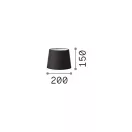 Ideal lux 304113 Set Up lámpa búra