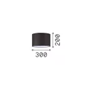 Ideal lux 304618 Set Up lámpa búra
