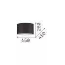Ideal lux 304625 Set Up lámpa búra