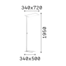 Ideal lux 306452 Comfort álló lámpa
