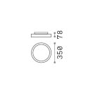 Ideal lux 306575 Fly mennyezeti lámpa