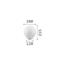 Ideal lux 317168 Carta éjjeli lámpa