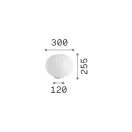 Ideal lux 327907 Smarties éjjeli lámpa