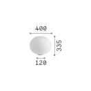 Ideal lux 327914 Smarties éjjeli lámpa