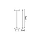 Ideal lux 328836 Clio kültéri álló lámpa