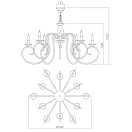 Incanti ICI_C12_23 Circe csillár