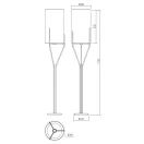 Incanti IPO_F1_05_06 Poseido álló lámpa