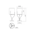 Incanti IPO_T1_05_06 Poseido komód lámpa