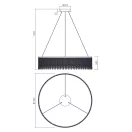 Incanti IVA_PR_XL_11 Vanesia függeszték