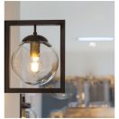 Klausen 101005 Rey 30x20x27cm, 1xE27 fali lámpa