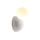 Klausen Unique 101007 String beton talpas, 12,2x19cm, 1xG9 fali lámpa