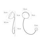 Klausen Unique 101022 Crowd 25x16,5cm, 500lm, 4000K fali lámpa