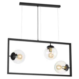 Klausen 103002 Rey 100x20x120cm, 3xE27 függesztett lámpa