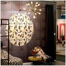 Klausen Unique 109001 Comet 82x129cm, 18xE27 függesztett lámpa