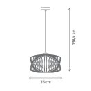 Klausen Unique 111025 Geometric 35x148,5cm, 1xG9 függesztett lámpa