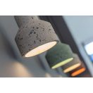 Klausen Unique 111036 Resin beton, 13x120cm, 1xE27 függesztett lámpa