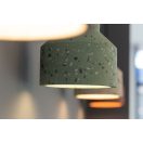 Klausen Unique 111037 Resin beton, 13x120cm, 1xE27 függesztett lámpa