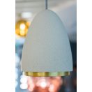 Klausen Unique 111040 Concrete beton, 15x148cm, 1xGU10 függesztett lámpa