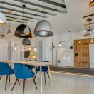 Klausen Unique 111044 Revolve 60x155cm, 1xE27 függesztett lámpa