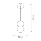 Klausen Unique 111047 String 10x195cm, 1xG9 függesztett lámpa