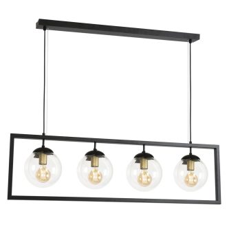 Klausen 114000 Rey 115x20x115cm, 4xE27 függesztett lámpa