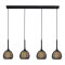 Klausen Unique 114006 Nest 90x130cm, 4xE14 függesztett lámpa