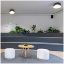 Klausen Unique 140013 Tilted 35x22cm, 1900lm, 4000K mennyezeti lámpa