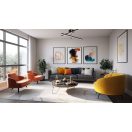 Klausen Unique 140023 Modular 70,5x25,5cm, 4950lm, 3000K mennyezeti lámpa